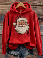 Damen Weihnachts druck Casual Hoodie