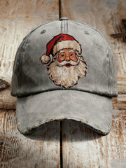 Weihnachts mann bedruckte lässige Unisex-Mütze