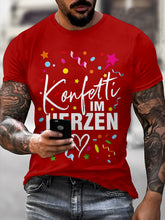 Herren-T-Shirt mit Kölner Karnevals druck