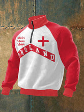 Men's UK England Football Lover It's Coming Back 2026 Printed Sweatshirt