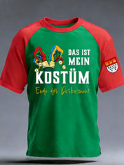 Kurzarm-T-Shirt Kölner Karneval für Herren