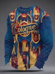 Herren Deutschland Köln Karneval Waffel Top