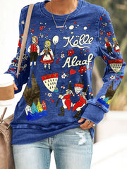 Damen-Sweatshirt mit Kölner Karnevals Print