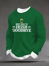 Men's Funny St. Patrick's Day Long Sleeve T-Shirt