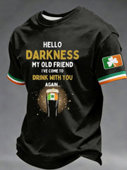 Men's Hello Darkness My Old Friend T-shirt