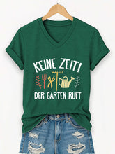 Damen Garten kurze Ärmel T-Shirt