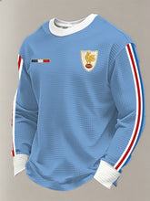 T-shirt à manches longues France Rugby Waffle Homme