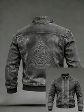 Herren keltische Vintage-Jacke