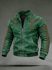 Herren keltische Vintage-Jacke