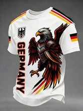 Men's Germany Football Printed T-shirt