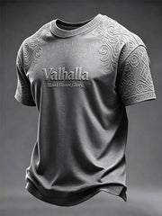 Bedrucktes Herren T-Shirt von Val halla