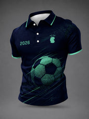 Herren-Fußballfan-Shirt mit Grafik aus Deutschland