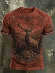 Herren-T-Shirt im Schwarzwald-Stil mit Vintage-Print