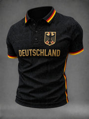 Herren-Fußballshirt mit Deutschland-Druck