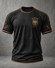 Herren-Fußball-T-Shirt mit Deutschland-Druck