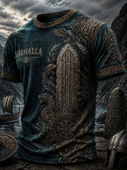 Herren-Vikingert-Shirt mit Druck