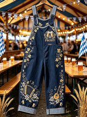 Women's Oktoberfest Style Casual Jumpsuit
