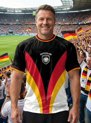 Männer Deutschland 2026 Fußball mannschaft Unterstützer Print T-Shirt
