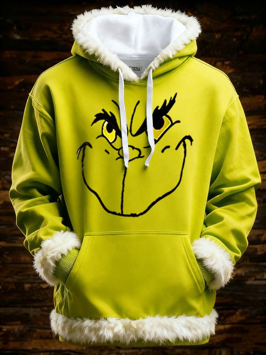 Herren Frohe Weihnachten Hoodie mit Tasche