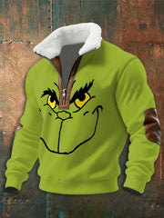 Herren-Kapuzen pullover mit Reiß verschluss