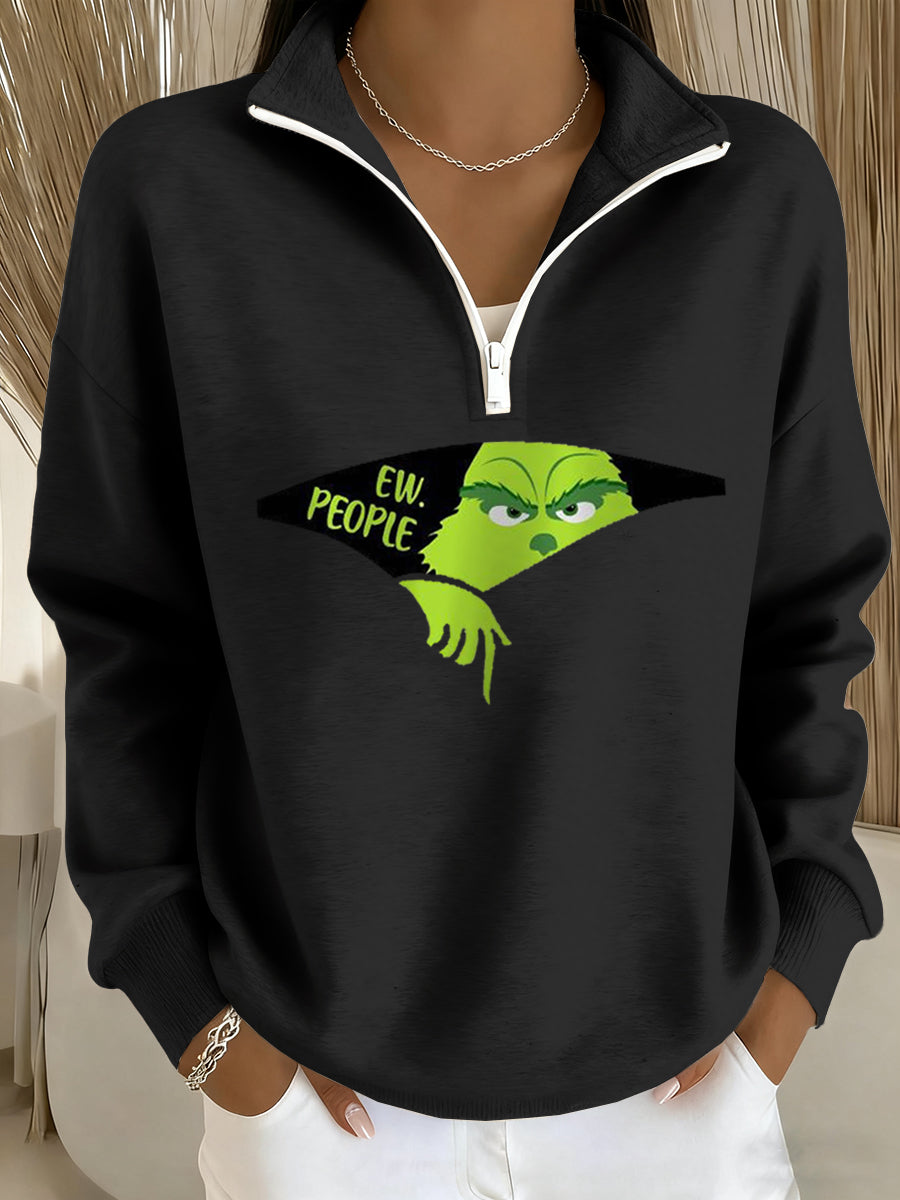 Frauen Lustige Weihnachten EW Menschen Print Top