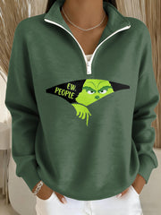 Frauen Lustige Weihnachten EW Menschen Print Top