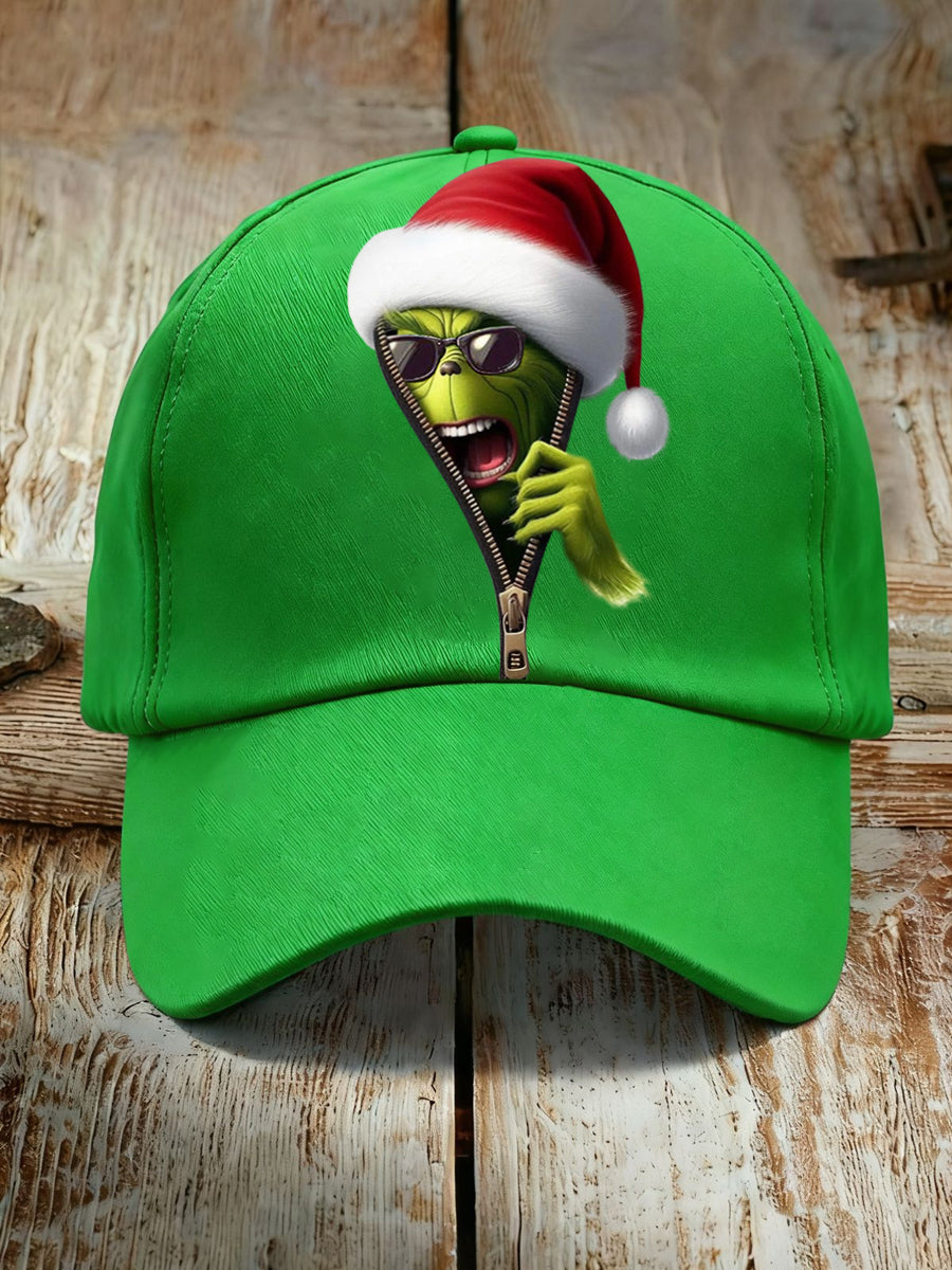 Unisex Lustige Klassische Weihnachts-Zeichentrick figur Print Hut