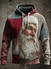 Herren-Weihnachts-Hoodie mit Taschen