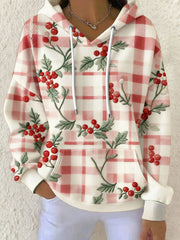 Frauen Weihnachten Lustige Kunst Bedruckt Hoodie