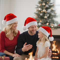Unisex gestrickte Weihnachts mütze