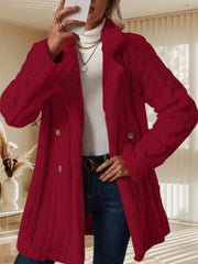 Warmer Plüsch-Doppel reiher für Damen