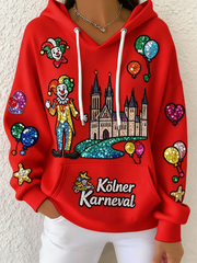 Frauen Kölner Karneval Hoodie