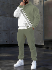 Herren Casual Hoodie und Hose Set