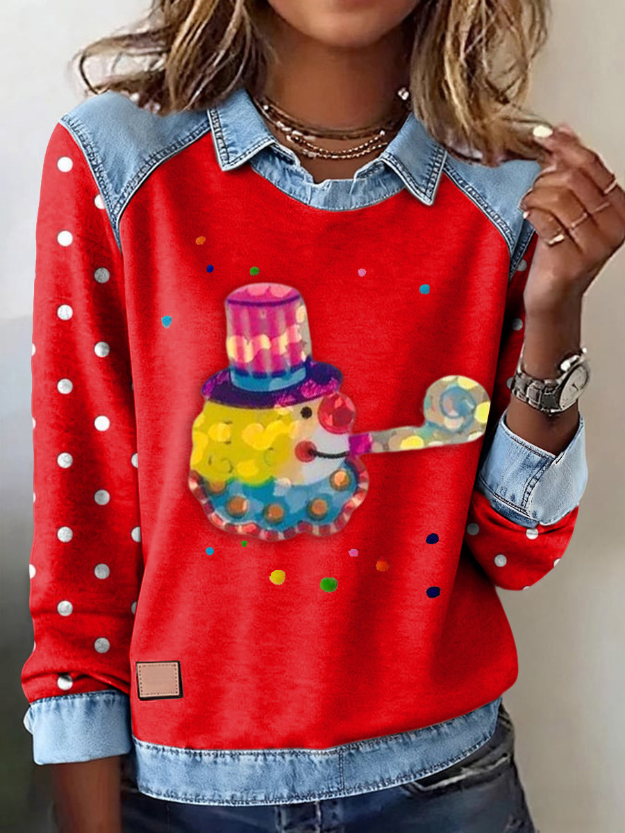 Frauen Deutschland Köln Karneval Kunst Sweatshirt