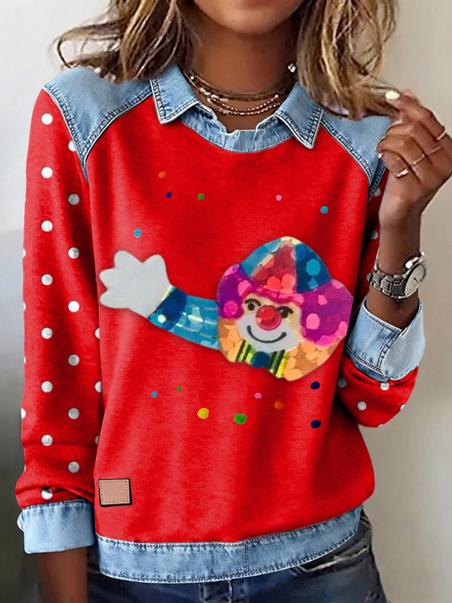 Frauen Deutschland Köln Karneval Kunst Sweatshirt