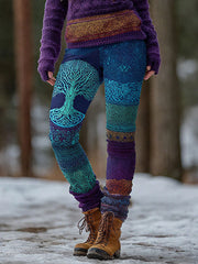 Damen bekleidung Viking Tree of Life Leggings