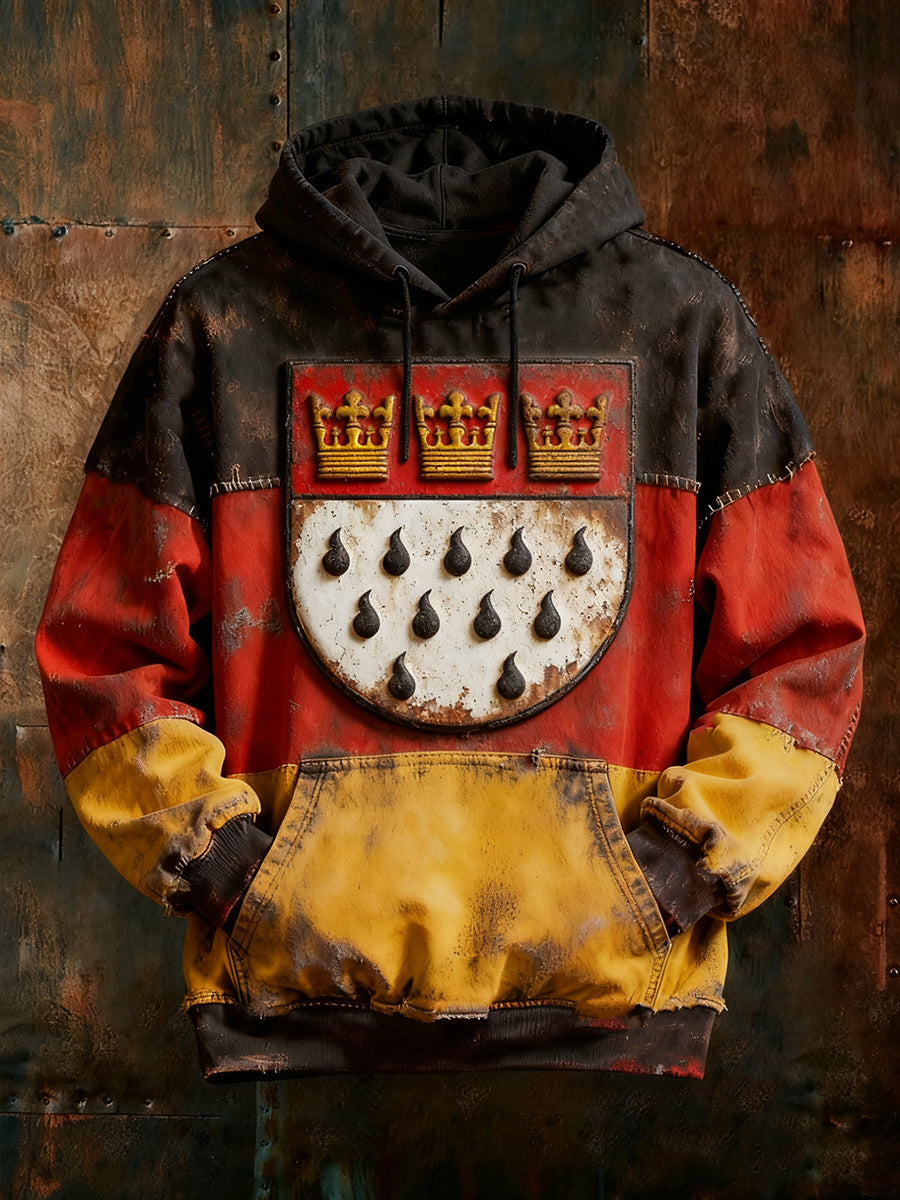 Herren Kölner Karneval Übergroßer Hoodie
