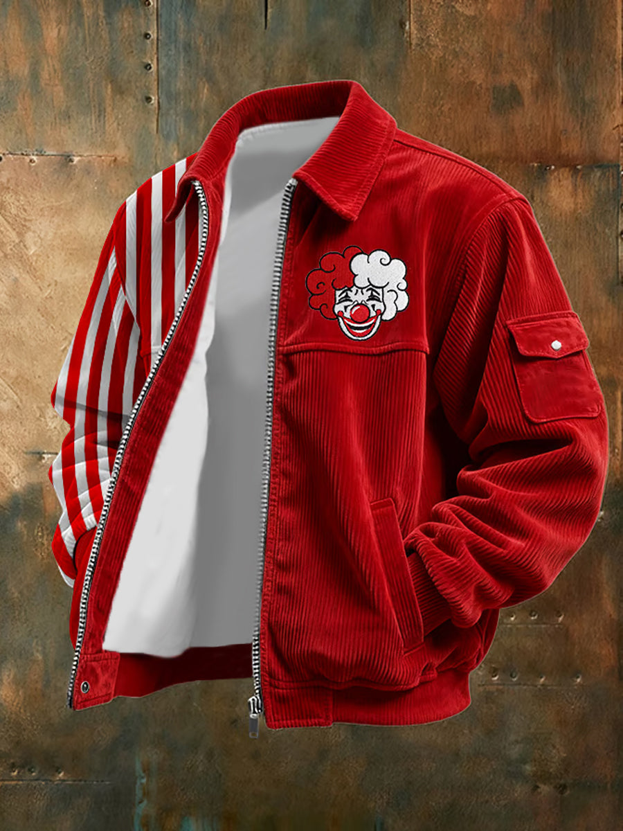 Freizeit jacke mit Kölner Karnevals druck für Herren