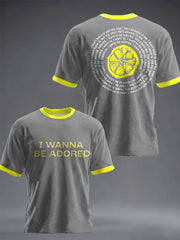 Unisex Roses Music Lover Lemon Printed T-shirt