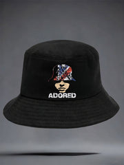 Unisex Adored Lemon Roses Music Lover Printed Hat