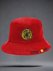 Unisex Lemon Roses Music Lover Printed Hat