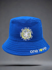 Unisex Lemon Roses Music Lover Printed Hat