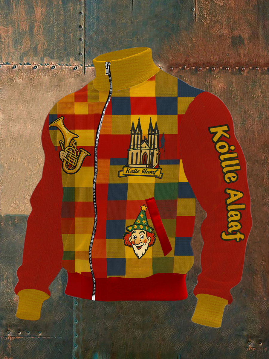 Bedrucktes Sweatshirt Kölner Karneval für Herren