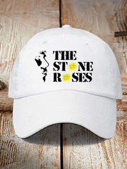 Unisex  Lemon Roses Music Lover  Print Hat