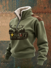 Damen Vintage Western bedrucktes Casual Sweatshirt