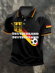 Herren Deutschland 2026 Fußball mannschaft Unterstützer Print Shirt