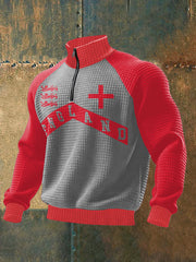 Men's UK England Football Lover It's Coming Back 2026 Printed Sweatshirt