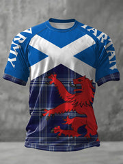 Unisex Scotland We'll Be Coming 2026 Football Lover Printed T-shirt