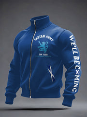 Unisex Scotland Football Lover We'll Be Coming Printed Coat