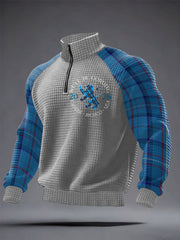 Men's UK Scotland Football Lover We'll Be Coming 2026 Printed Sweatshirt